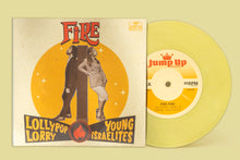 Load image into Gallery viewer, Young Israelites x Lollypop Lorry Fire/Weather Report 7” Lemon Drop Yellow Vinyl
